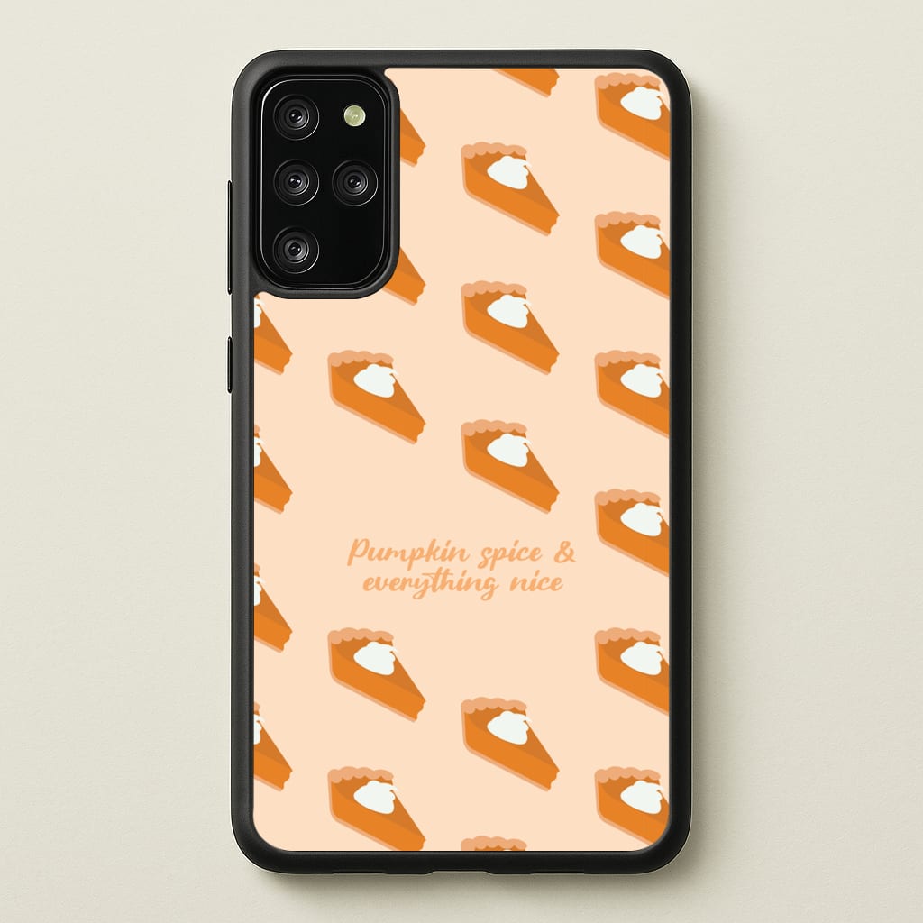 Pumpkin Spice And Everything Nice - Autumn - Autumn Phone Case for Galaxy S20 Plus