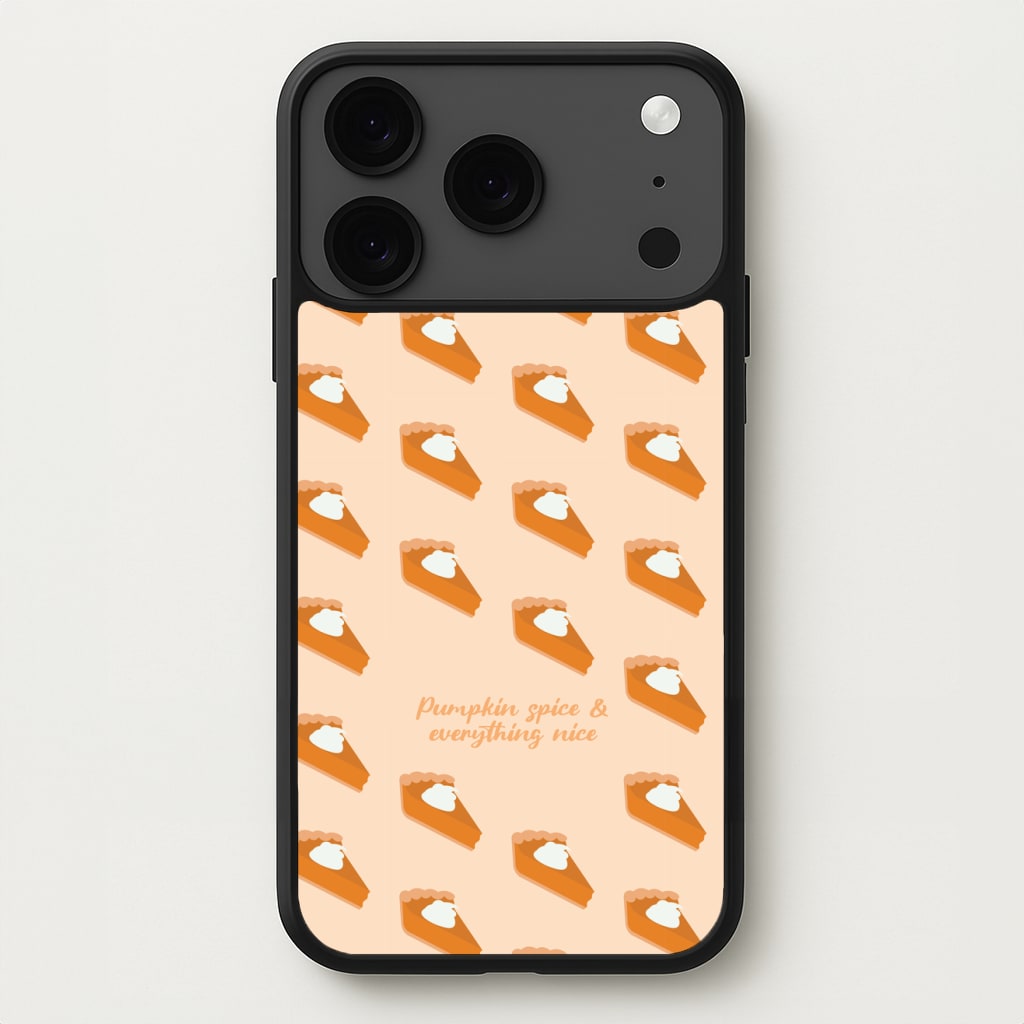 Pumpkin Spice And Everything Nice - Autumn Phone Case for iPhone 17 Pro