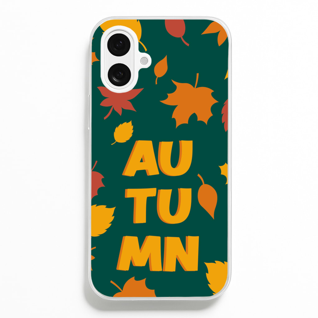 Leaves - Autumn - Autumn Phone Case for iPhone 16 Plus