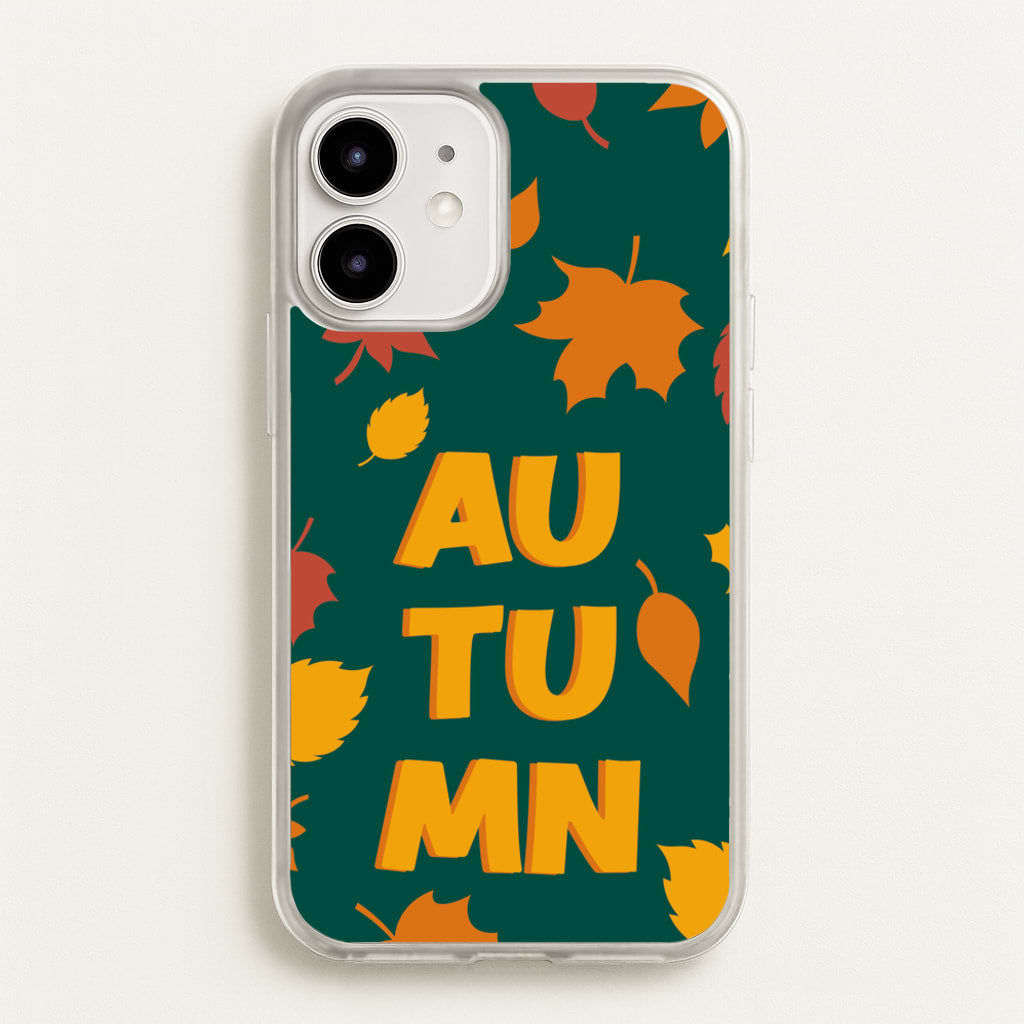 Leaves - Autumn - Autumn Phone Case for iPhone 12 / 12 Pro