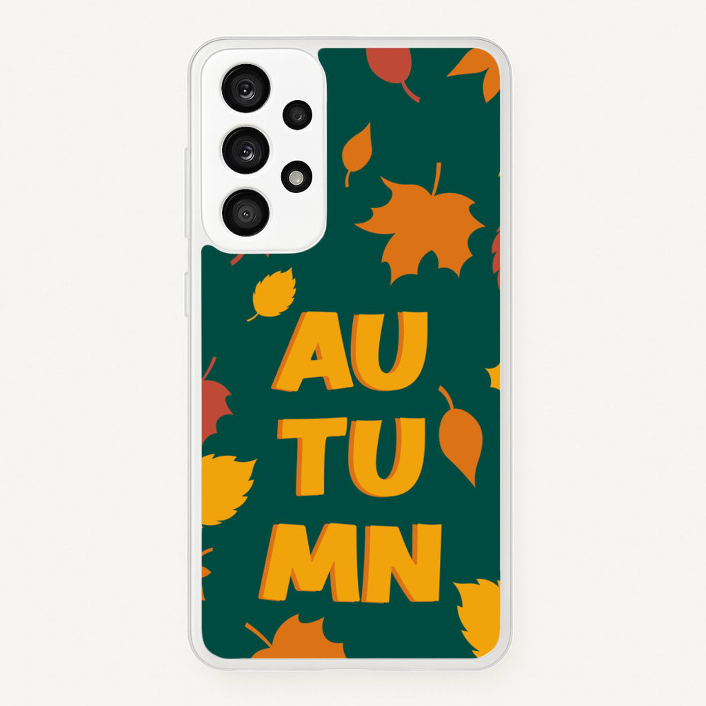 Leaves - Autumn - Autumn Phone Case for Galaxy A53