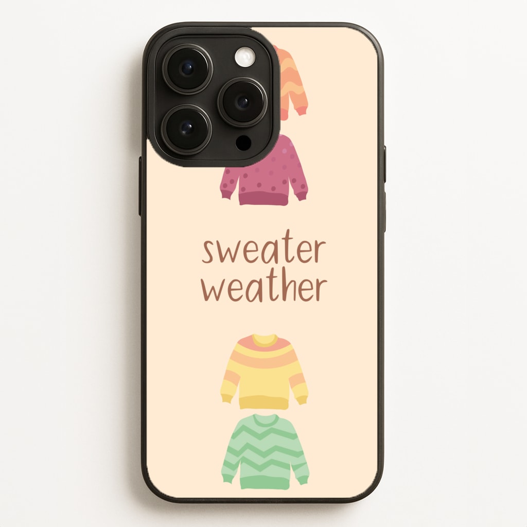 Sweater Weather - Autumn - Autumn Phone Case for iPhone 16 Pro Max