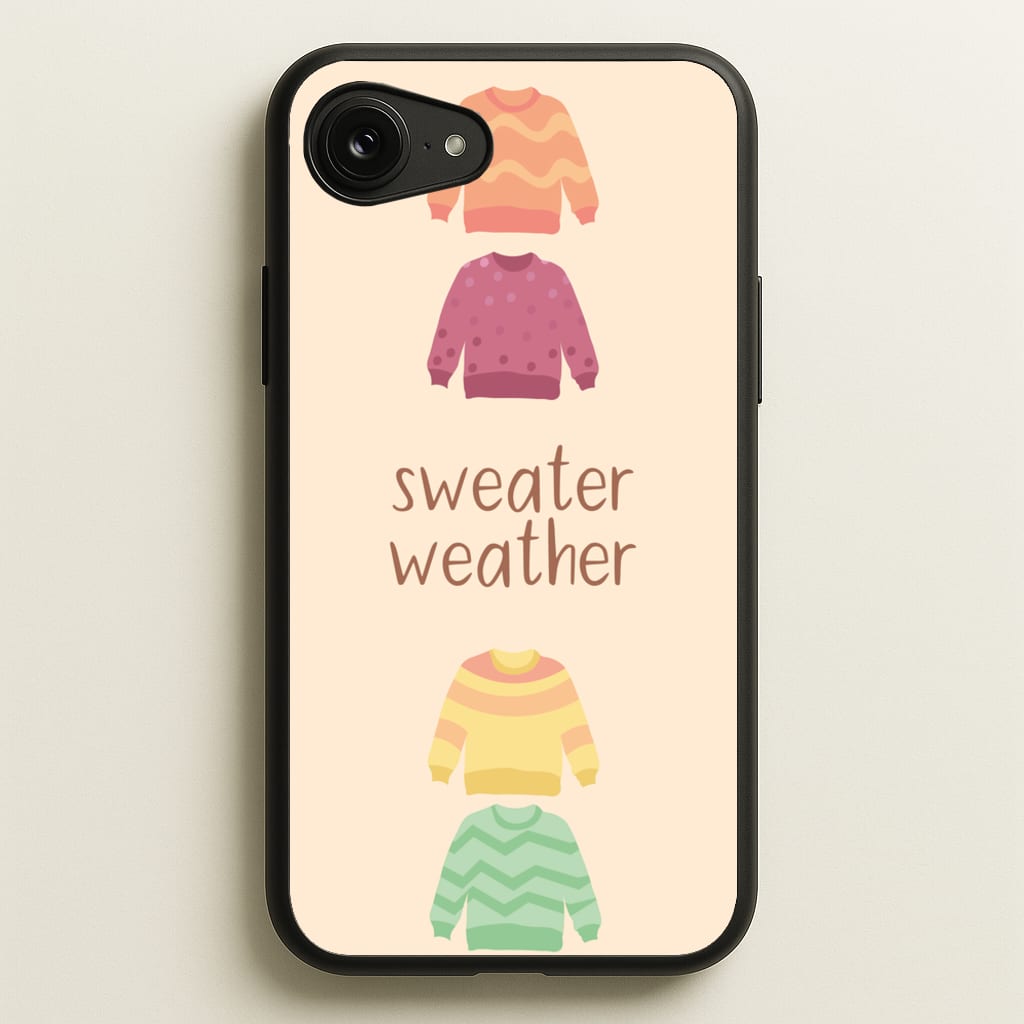 Sweater Weather - Autumn - Autumn Phone Case for iPhone 16e
