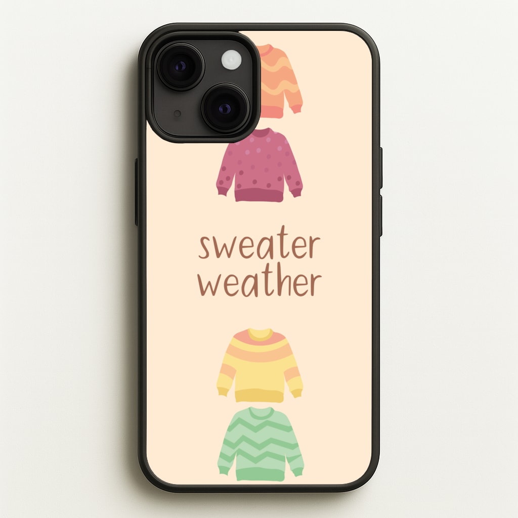Sweater Weather - Autumn - Autumn Phone Case for iPhone 13 Mini
