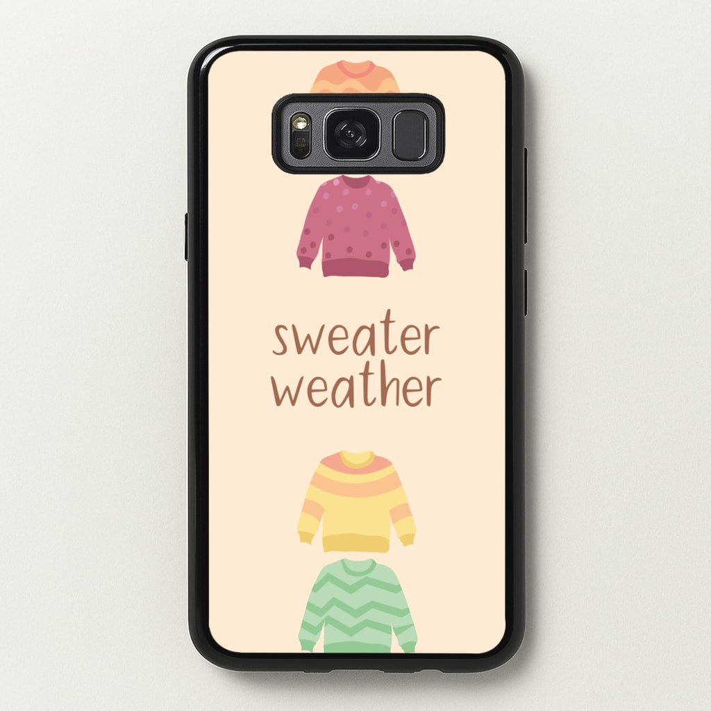 Sweater Weather - Autumn - Autumn Phone Case for Galaxy S8