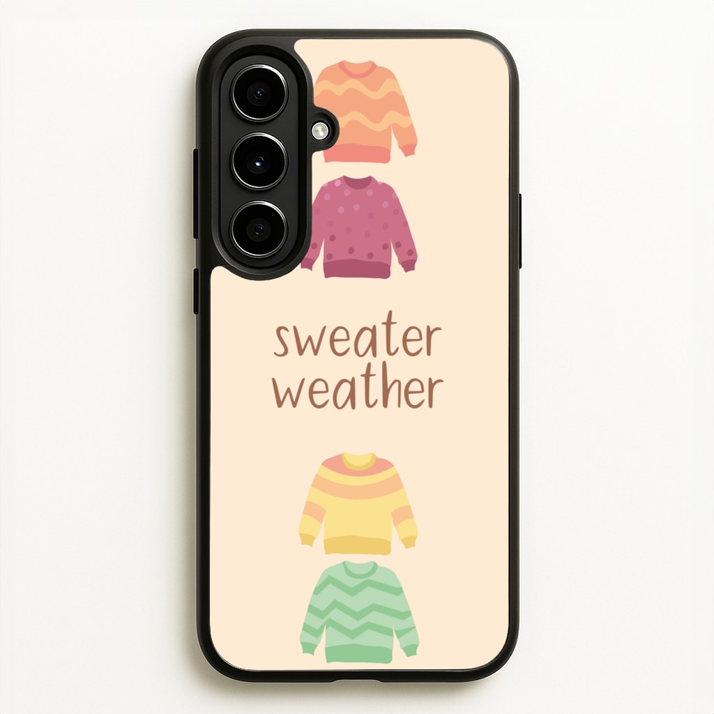 Sweater Weather - Autumn - Autumn Phone Case for Galaxy A56