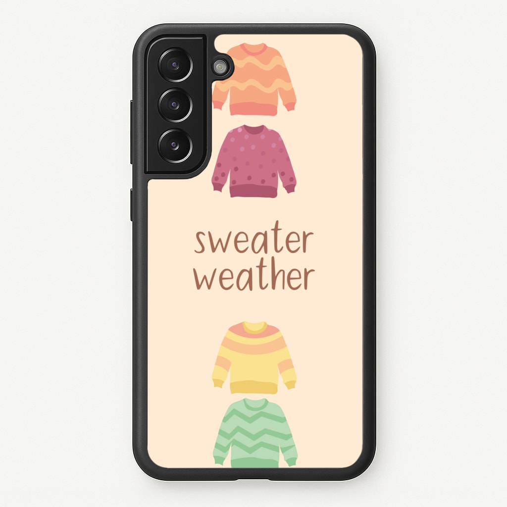 Sweater Weather - Autumn - Autumn Phone Case for Galaxy S21 Plus