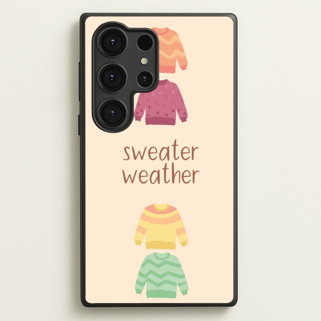 Sweater Weather - Autumn - Autumn Phone Case for Galaxy S25 Ultra
