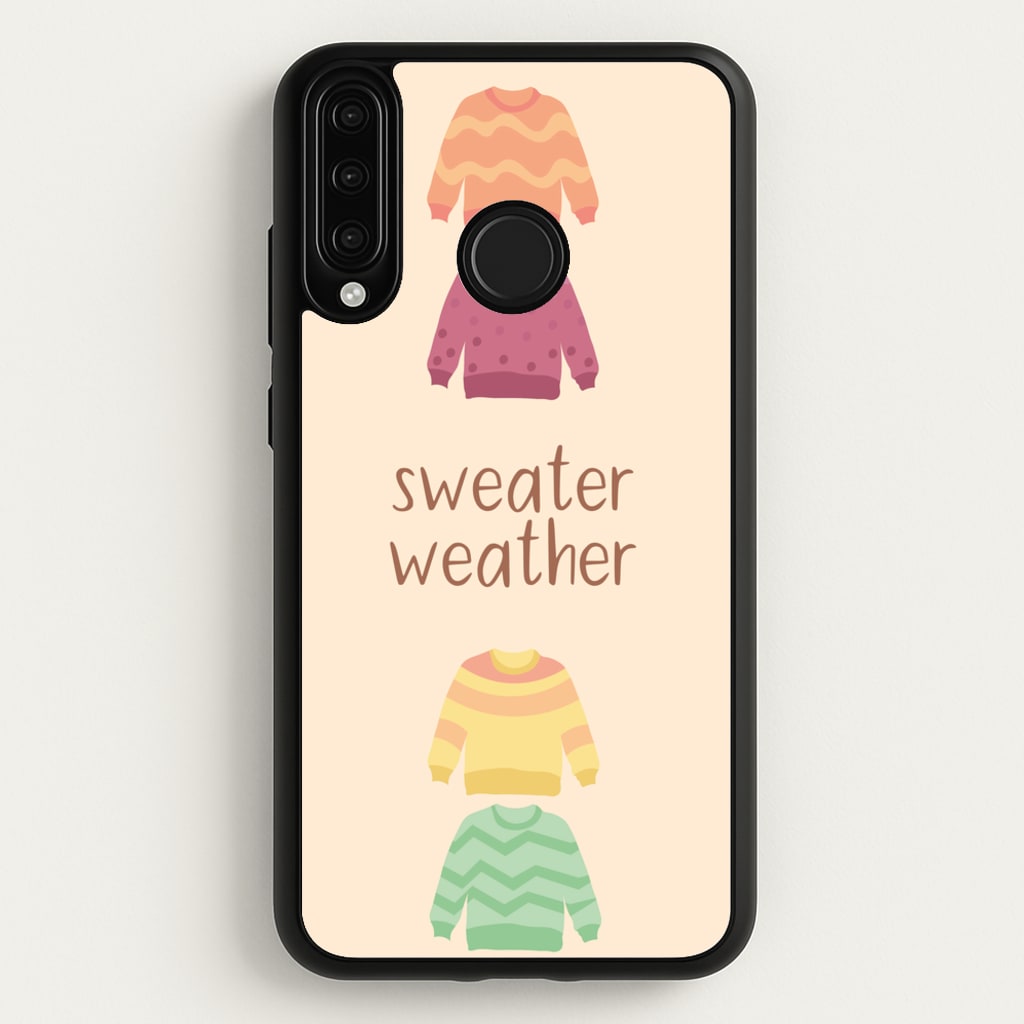 Sweater Weather - Autumn - Autumn Phone Case for Huawei P30 Lite