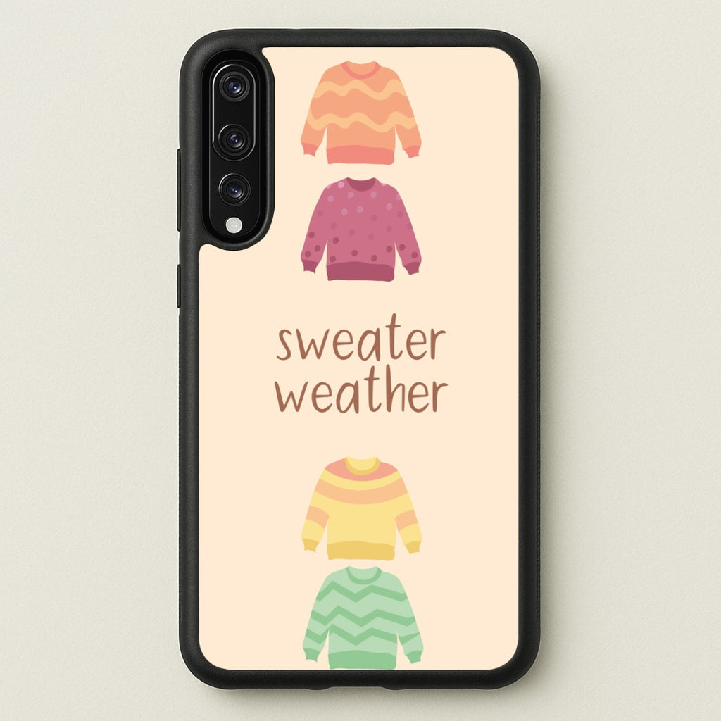 Sweater Weather - Autumn - Autumn Phone Case for Huawei P20 Pro