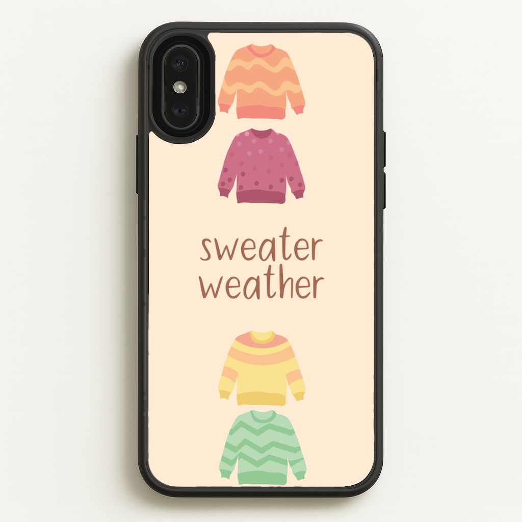 Sweater Weather - Autumn - Autumn Phone Case for iPhone XS Max