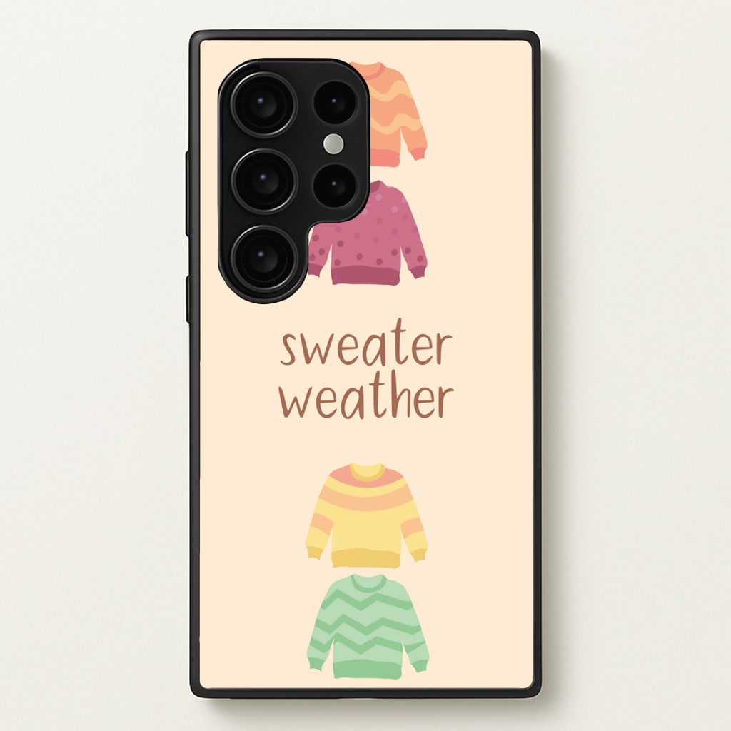 Sweater Weather - Autumn - Autumn Phone Case for Galaxy S24 Ultra