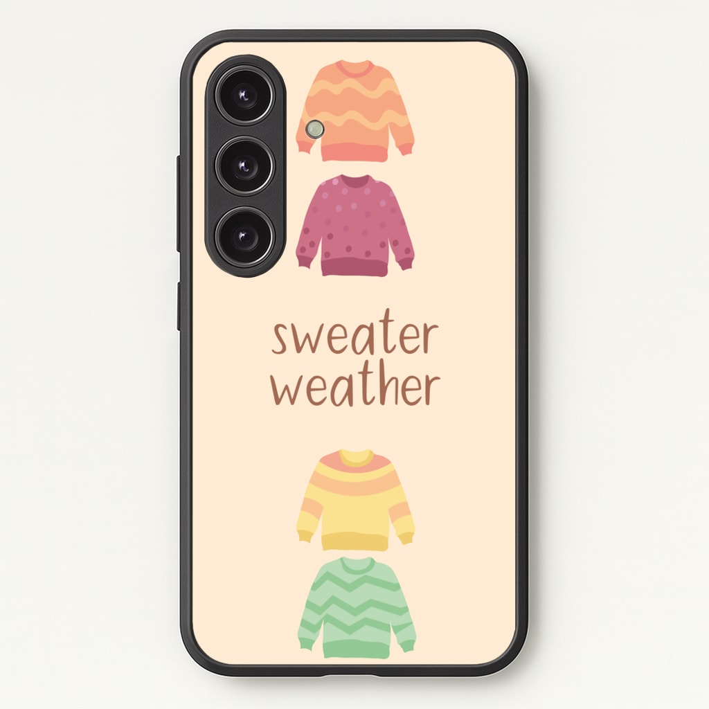Sweater Weather - Autumn - Autumn Phone Case for Galaxy S24 Plus