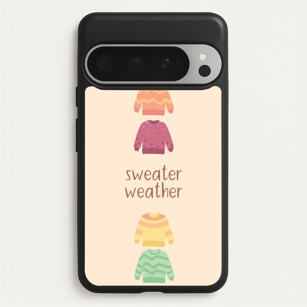 Sweater Weather - Autumn - Autumn Phone Case for Google Pixel 9 Pro XL