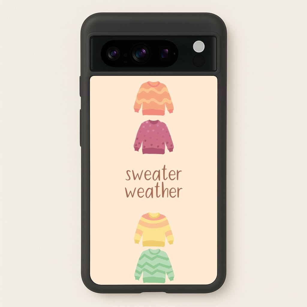 Sweater Weather - Autumn - Autumn Phone Case for Google Pixel 8 Pro