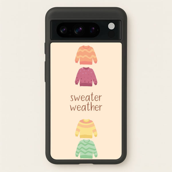 Sweater Weather - Autumn - Autumn Phone Case for Google Pixel 8 Pro