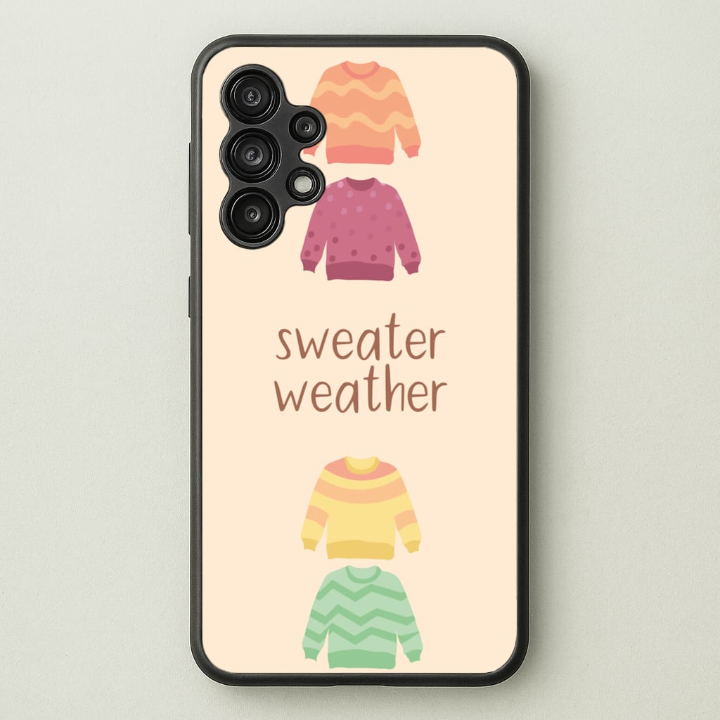 Sweater Weather - Autumn - Autumn Phone Case for Galaxy A13