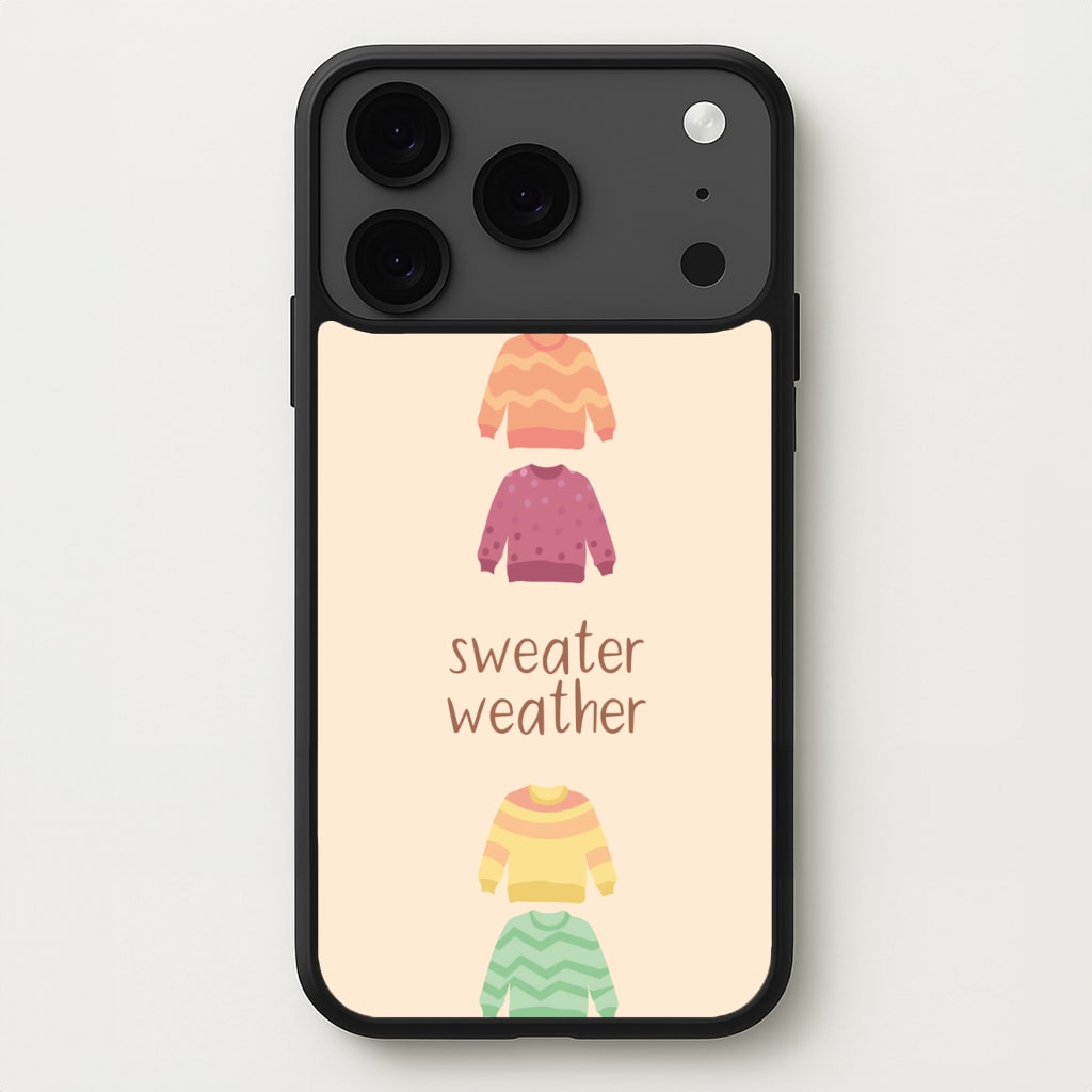 Sweater Weather - Autumn Phone Case for iPhone 17 Pro Max