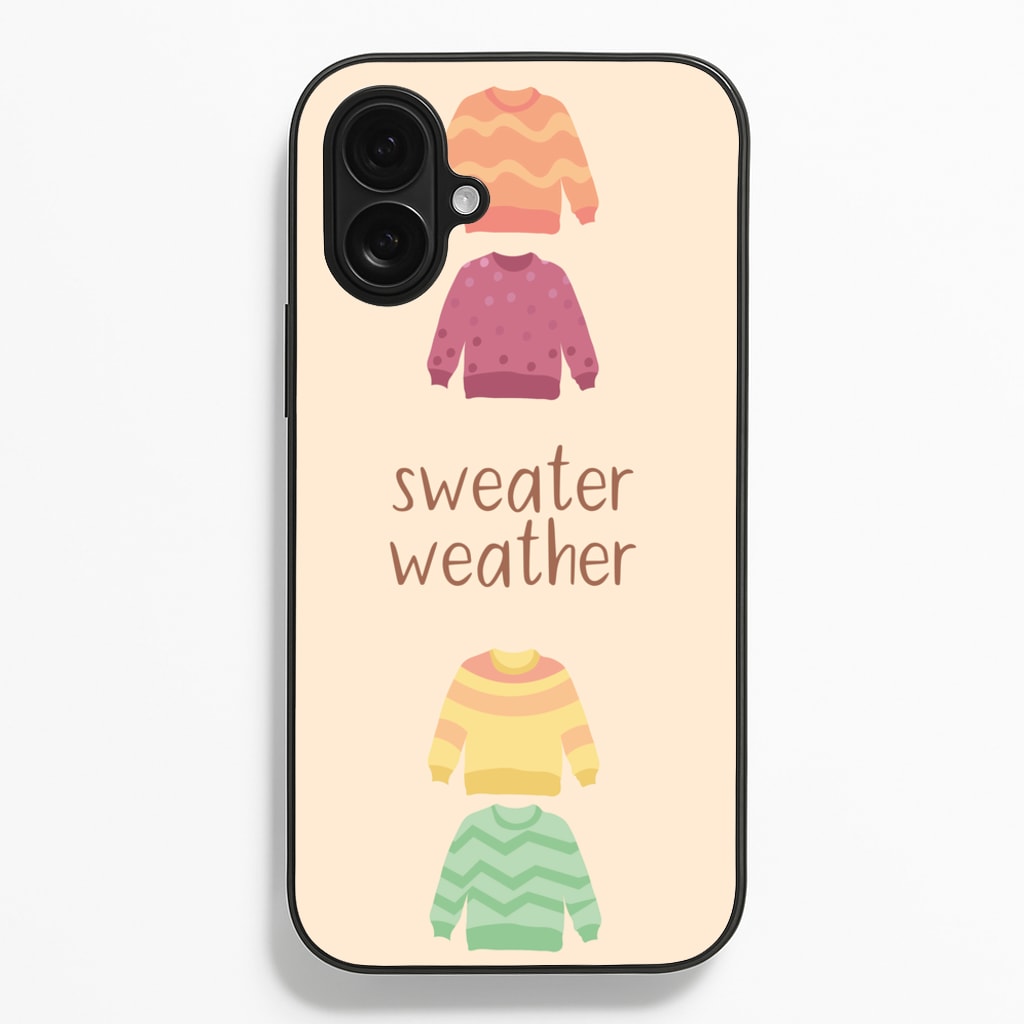Sweater Weather - Autumn - Autumn Phone Case for iPhone 16 Plus