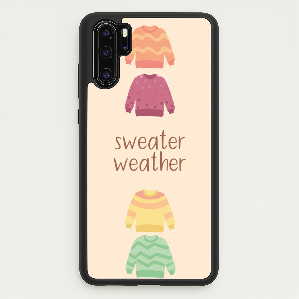 Sweater Weather - Autumn - Autumn Phone Case for Huawei P30 Pro