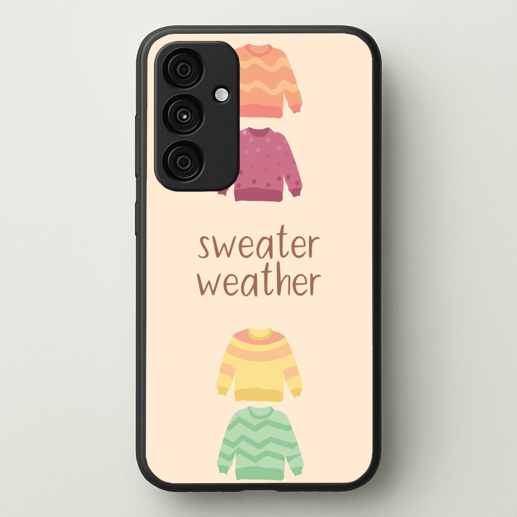 Sweater Weather - Autumn - Autumn Phone Case for Galaxy A15