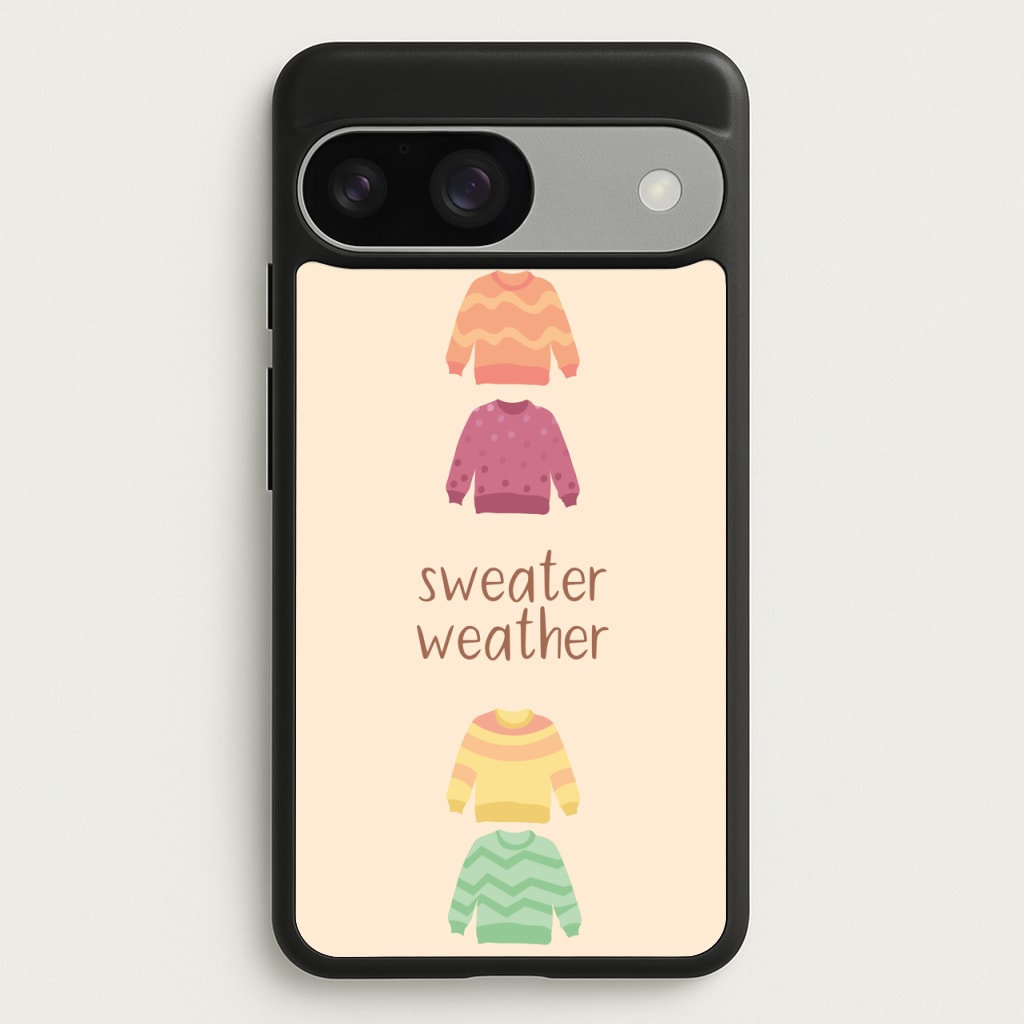 Sweater Weather - Autumn - Autumn Phone Case for Google Pixel 9 / 9 Pro