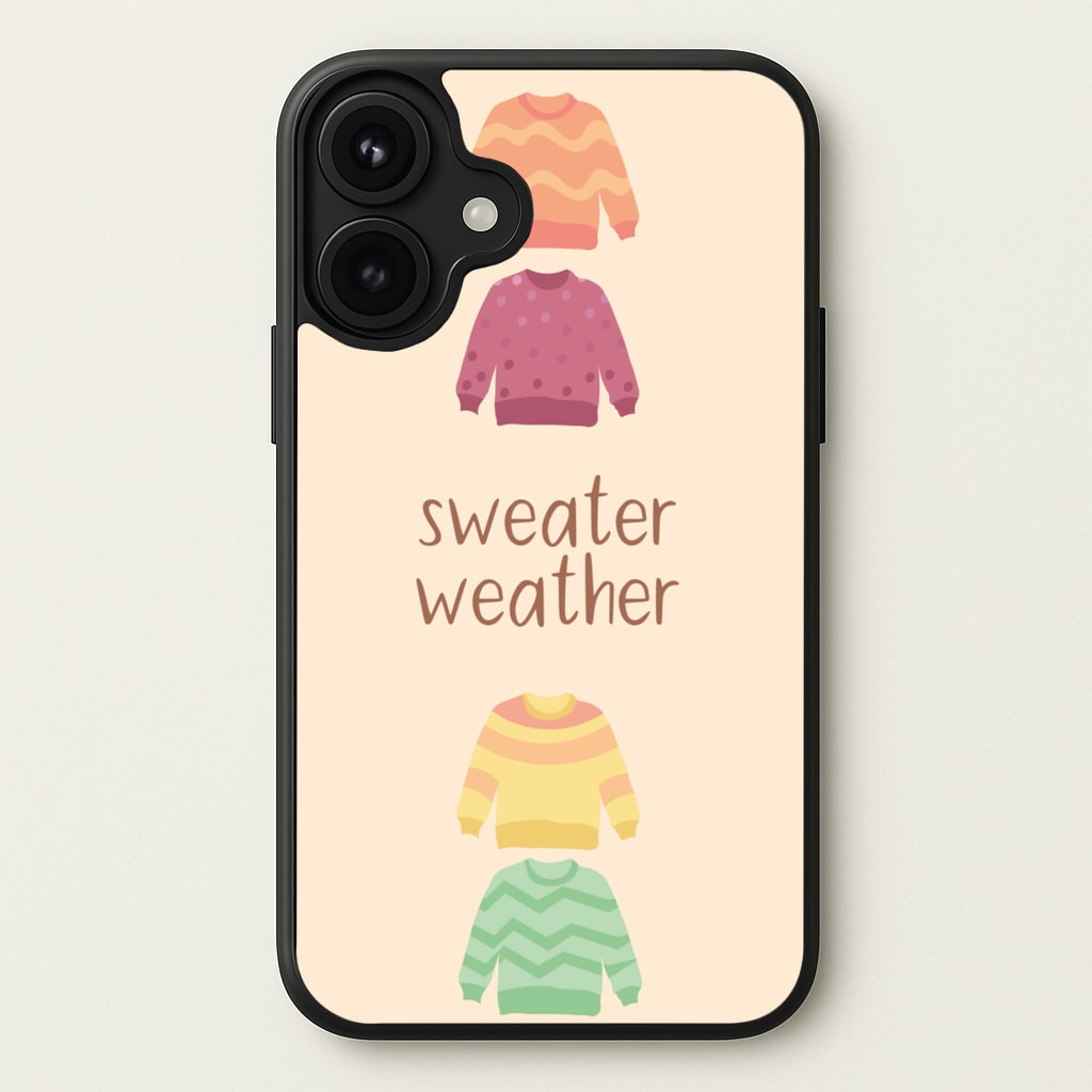 Sweater Weather - Autumn Phone Case for iPhone 17