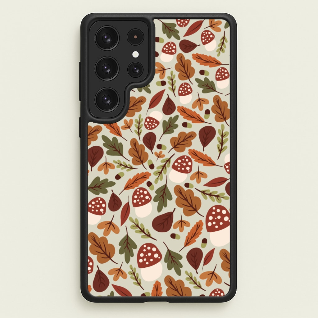 Autumn Pattern - Autumn Phone Case for Galaxy S22 Ultra