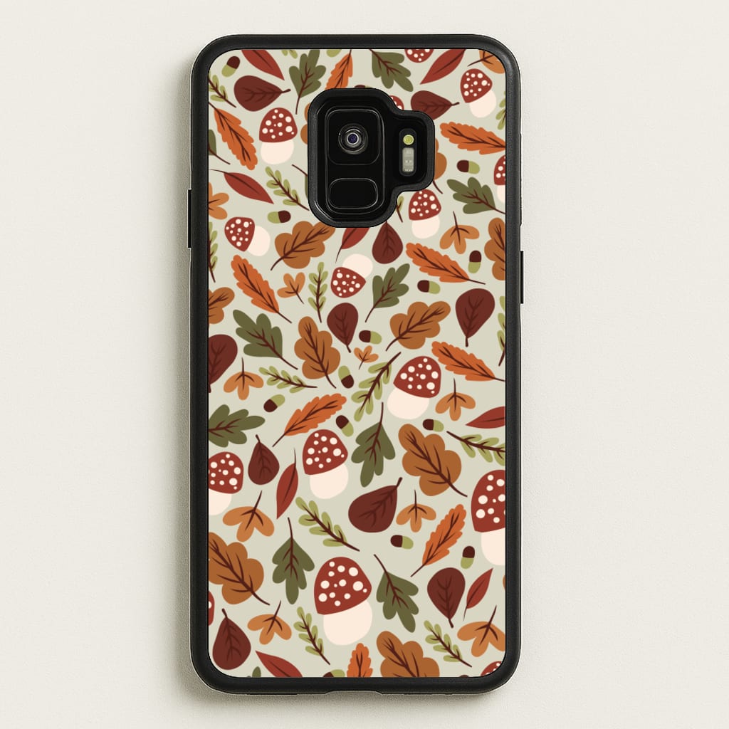 Autumn Pattern - Autumn Phone Case for Galaxy S9