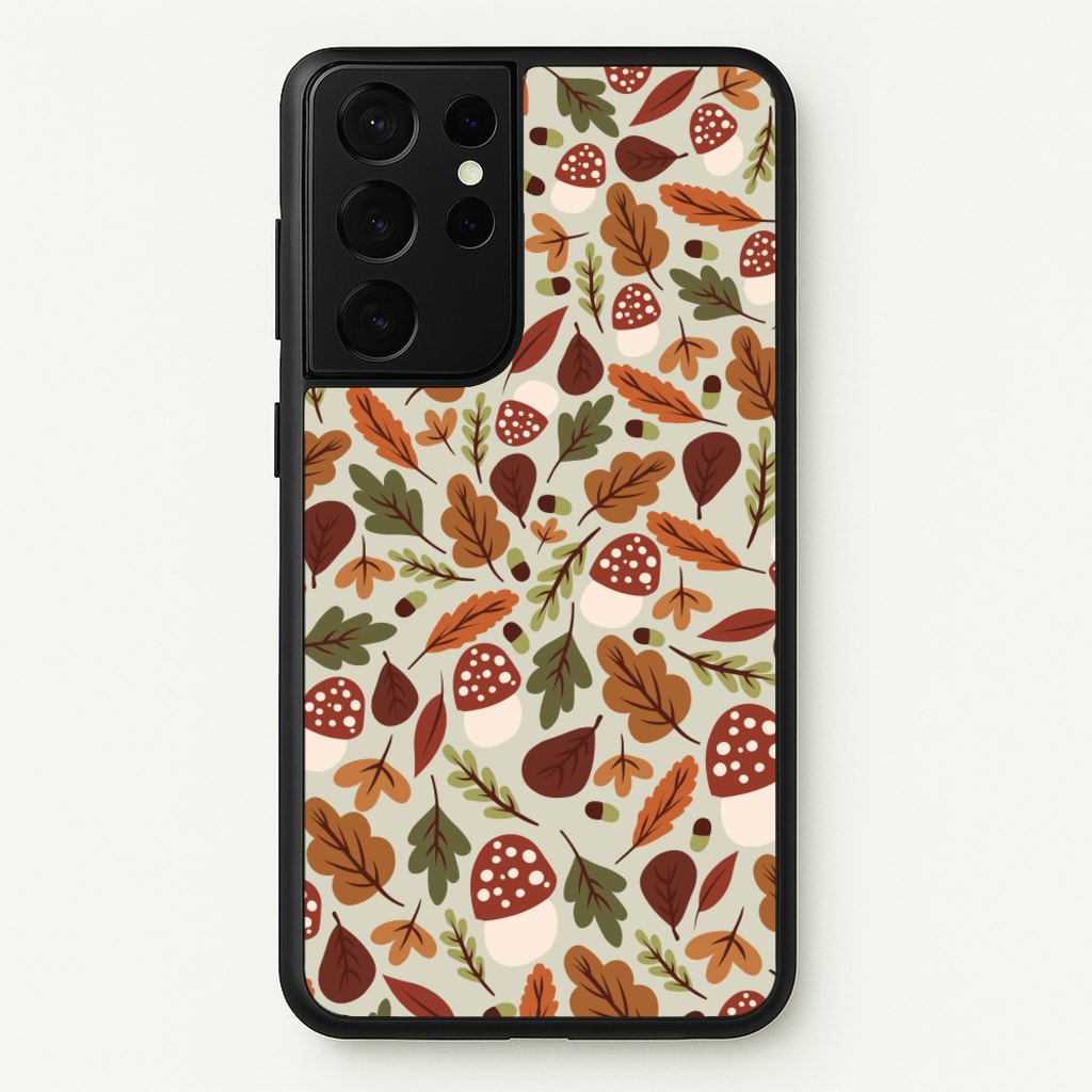 Autumn Pattern - Autumn Phone Case for Galaxy S21 Ultra