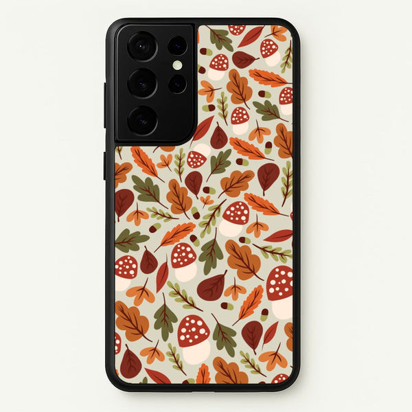 Autumn Pattern - Autumn Phone Case for Galaxy S21 Ultra