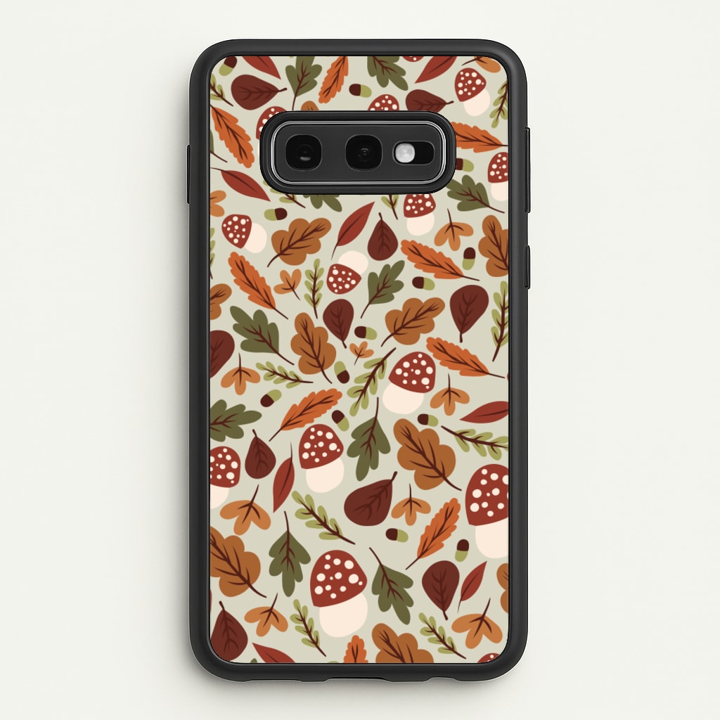 Autumn Pattern - Autumn Phone Case for Galaxy S10e