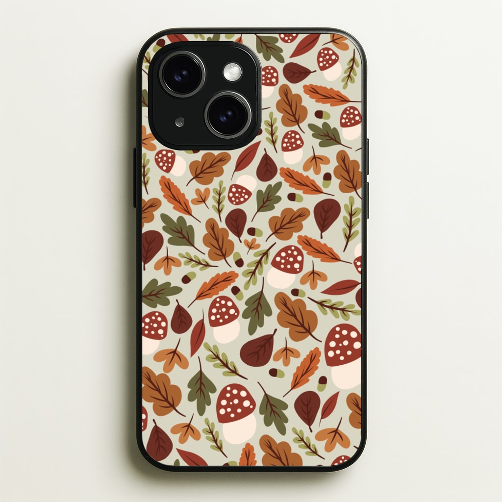 Autumn Pattern - Autumn Phone Case for iPhone 15