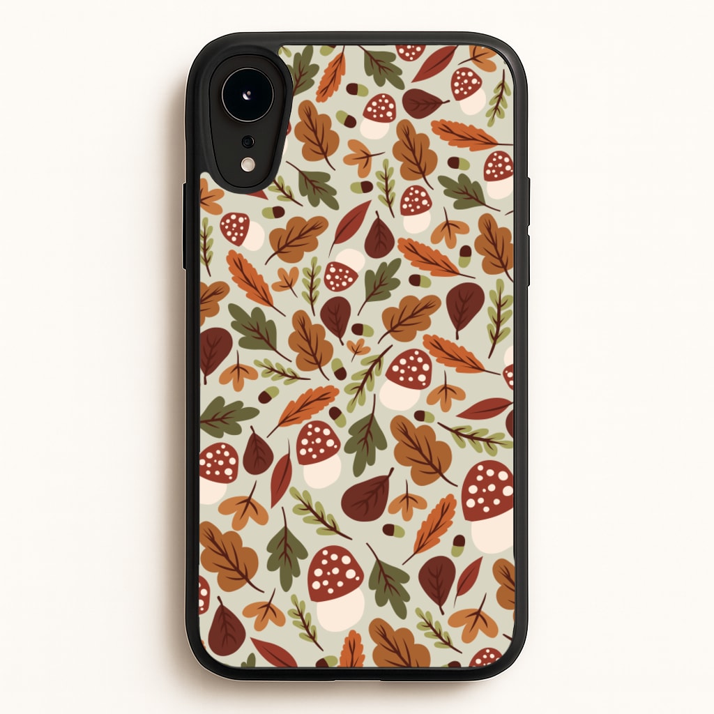 Autumn Pattern - Autumn Phone Case for iPhone XR