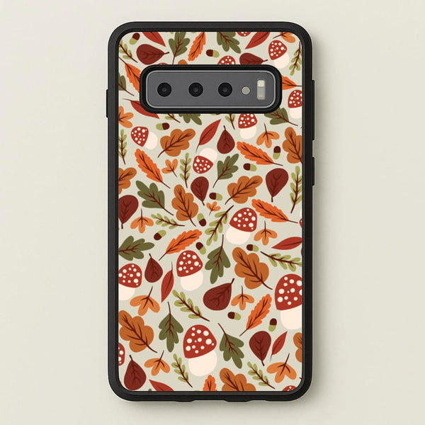 Autumn Pattern - Autumn Phone Case for Galaxy S10 Plus