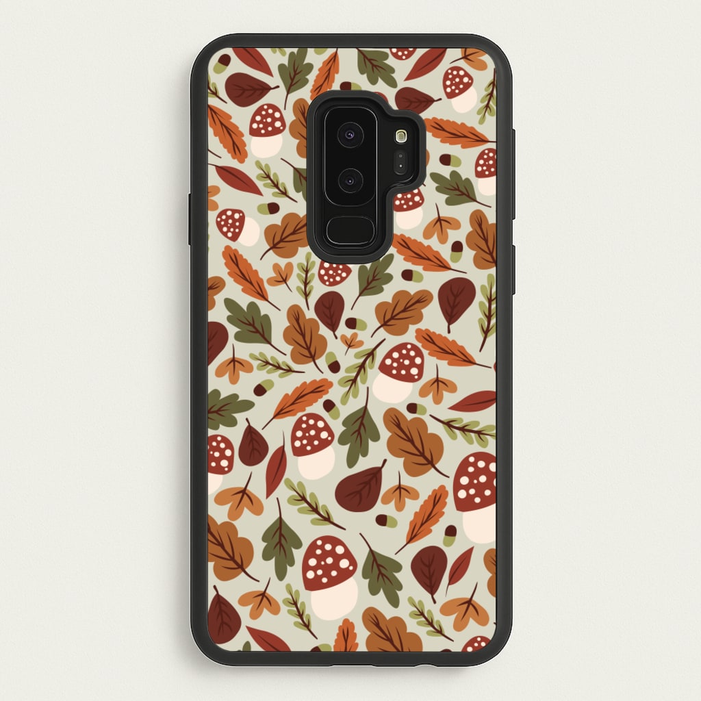 Autumn Pattern - Autumn Phone Case for Galaxy S9 Plus
