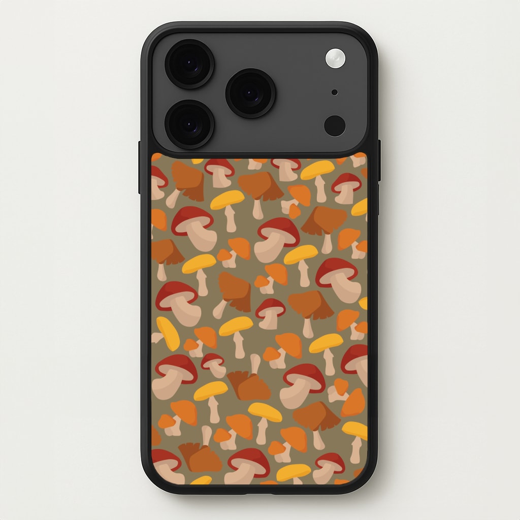 Mushroom Pattern - Autumn Phone Case for iPhone 17 Pro Max