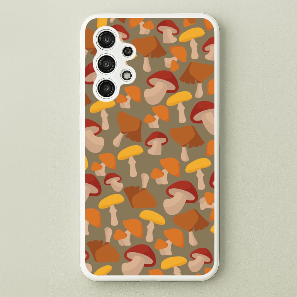 Mushroom Pattern - Autumn - Autumn Phone Case for Galaxy A13
