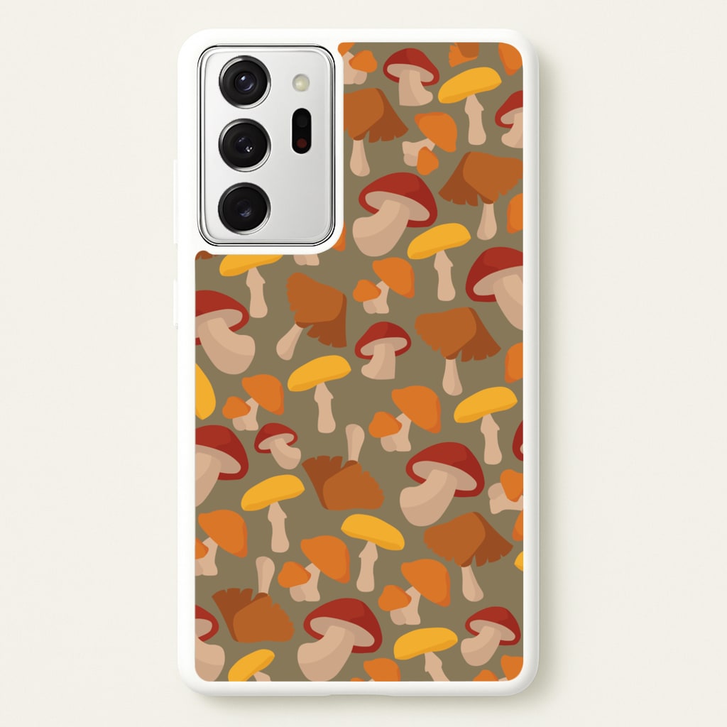 Mushroom Pattern - Autumn - Autumn Phone Case for Galaxy Note 20 Ultra