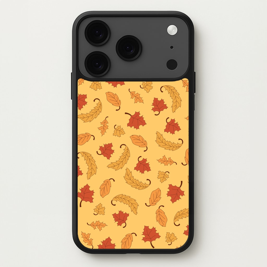 Leaves Assortment Pattern Phone Case for iPhone 17 Pro