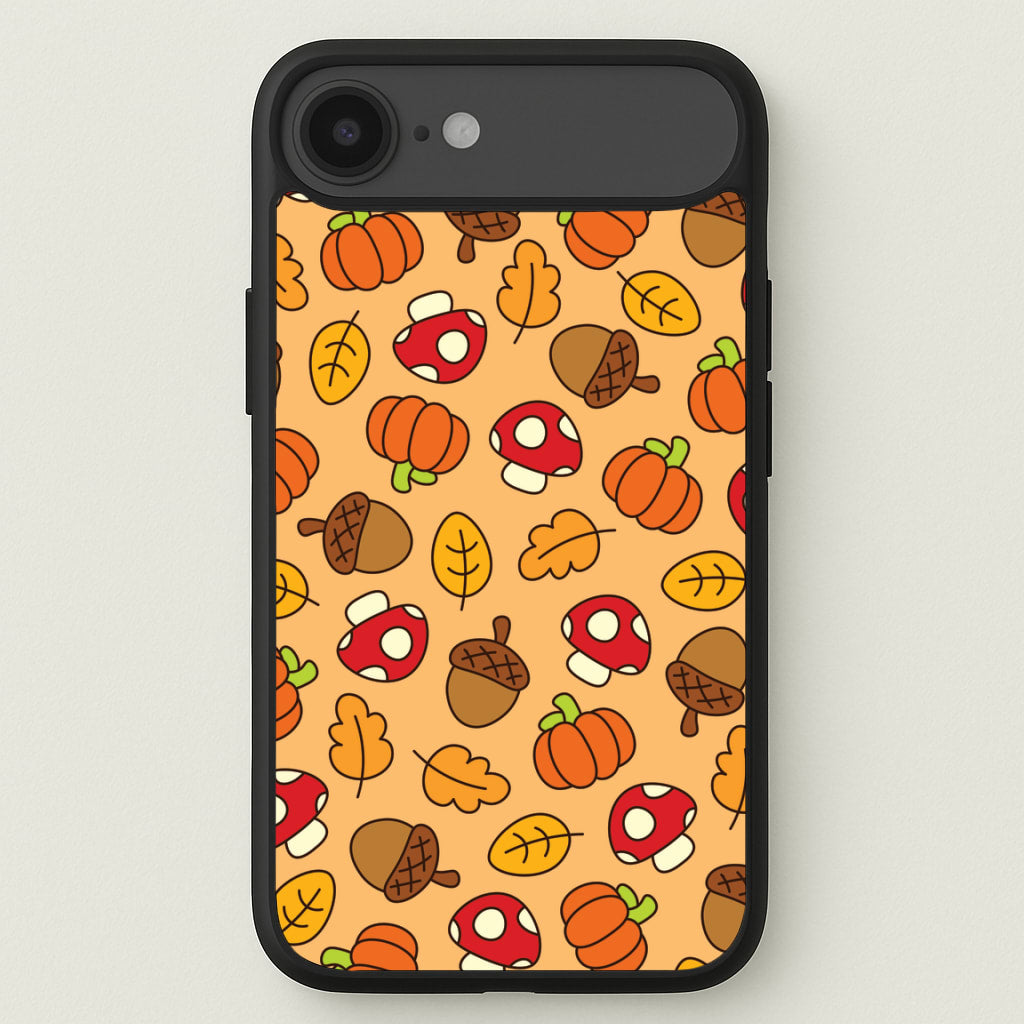 Cartoon Autumn Icons Pattern Phone Case for iPhone 17 Air
