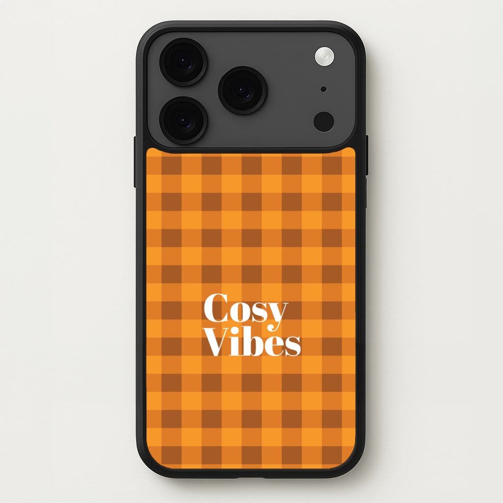 Checkered Cosy Vibes Phone Case for iPhone 17 Pro