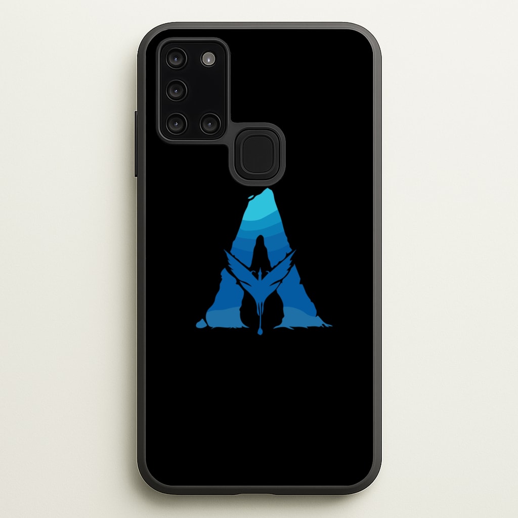 Alien World Logo - Avatar Phone Case for Galaxy A21s