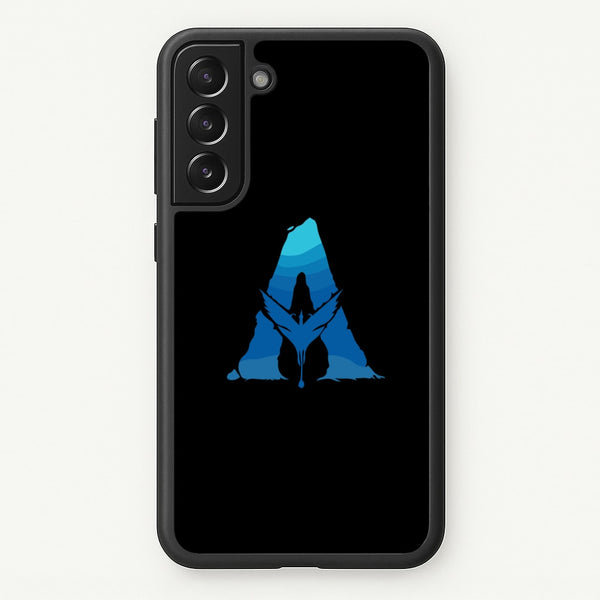 Alien World Logo - Avatar Phone Case for Galaxy S22