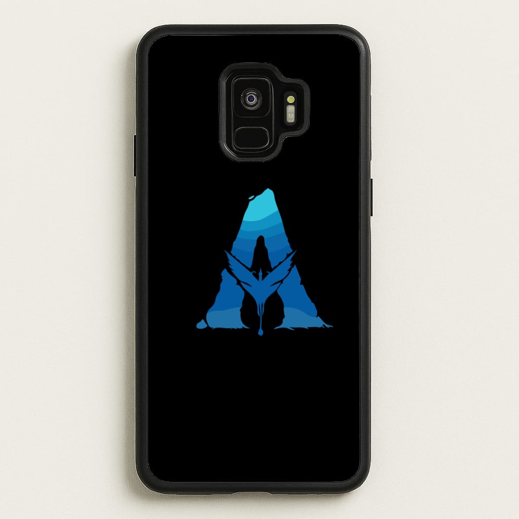 Alien World Logo - Avatar Phone Case for Galaxy S9