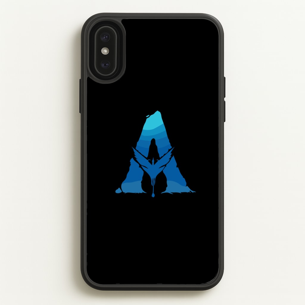 Alien World Logo - Avatar Phone Case for iPhone XS Max