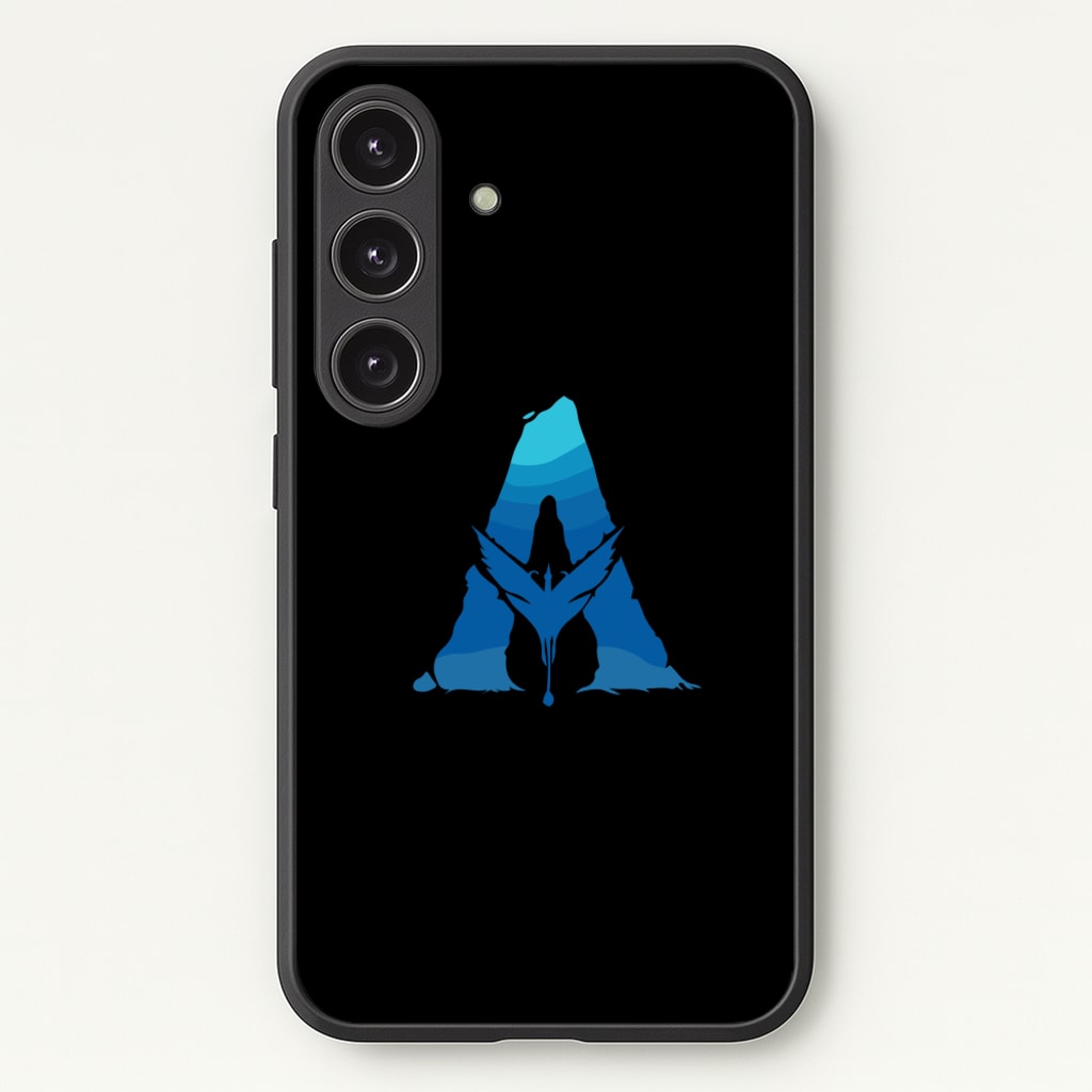 Alien World Logo - Avatar Phone Case for Galaxy S24