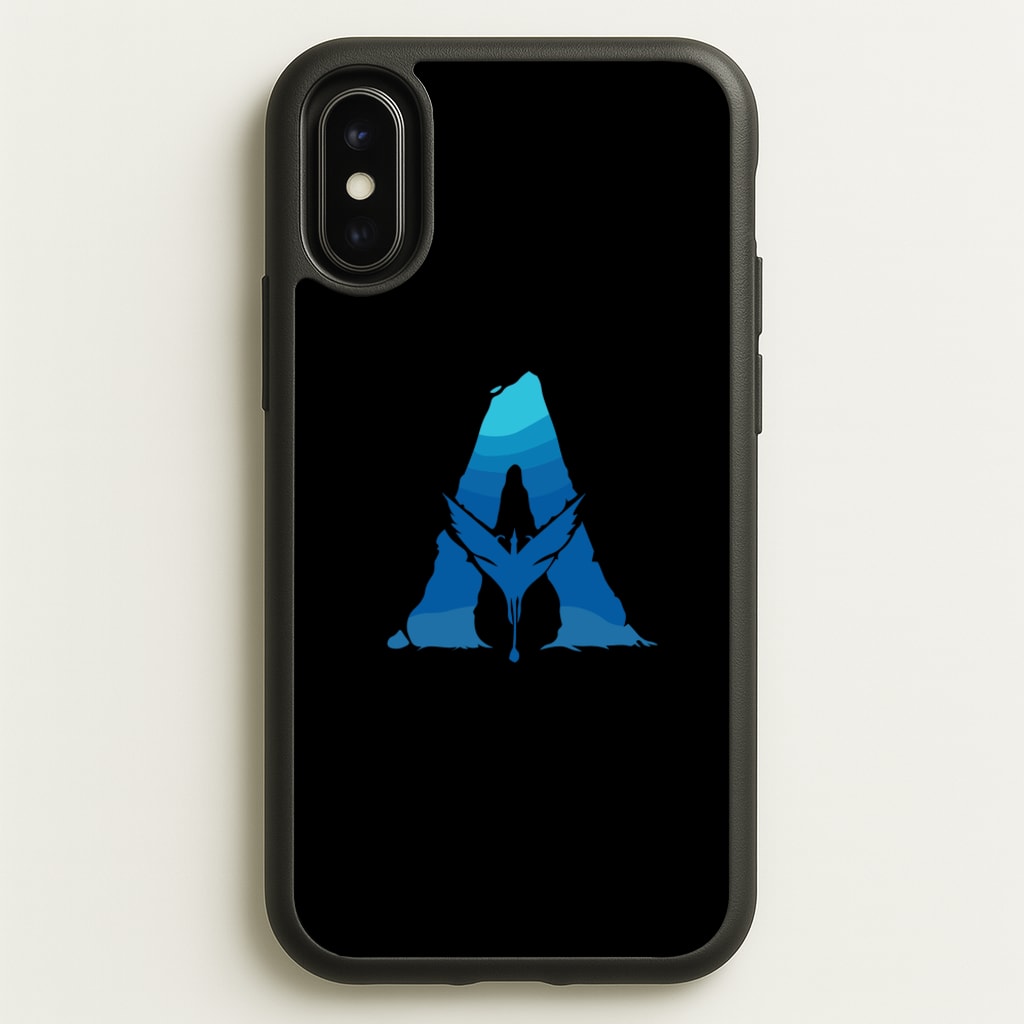 Alien World Logo - Avatar Phone Case for iPhone X / XS
