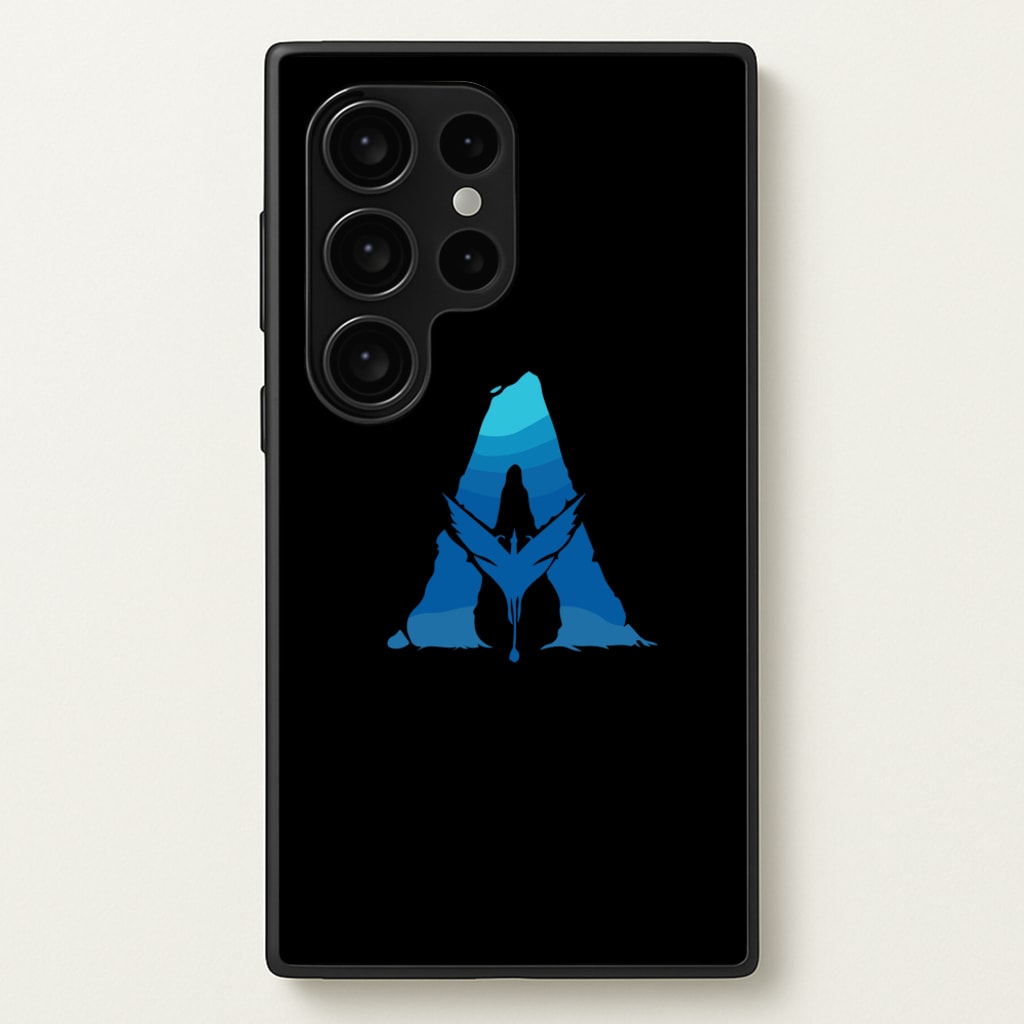 Alien World Logo - Avatar Phone Case for Galaxy S24 Ultra