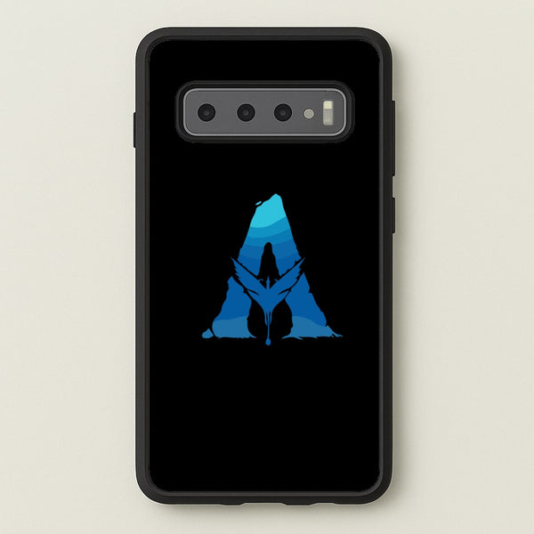 Alien World Logo - Avatar Phone Case for Galaxy S10